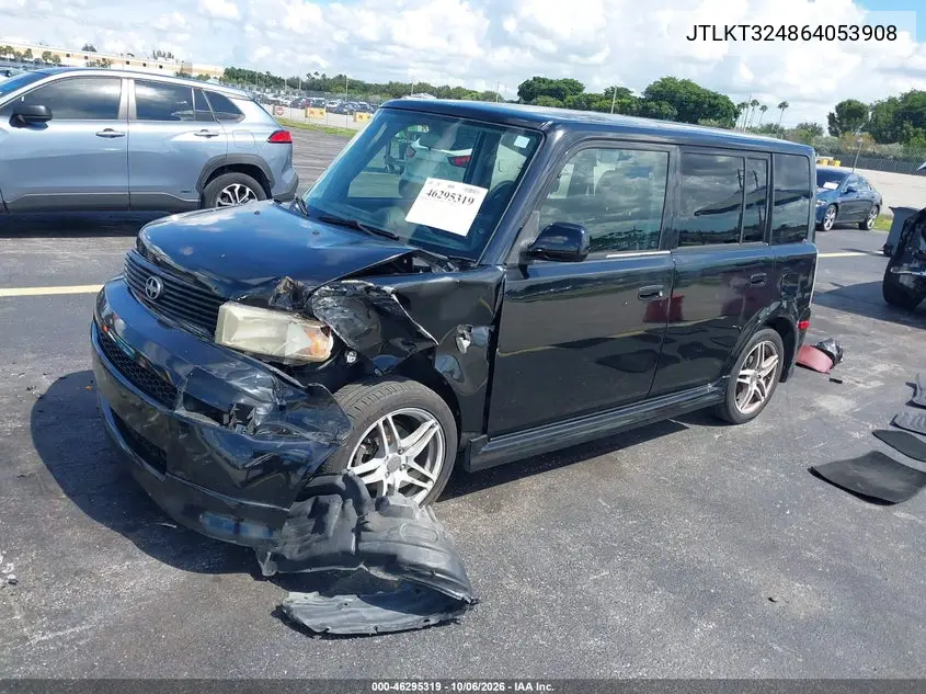 2006 SCION XB VIN JTLKT324864053908 — фото 2