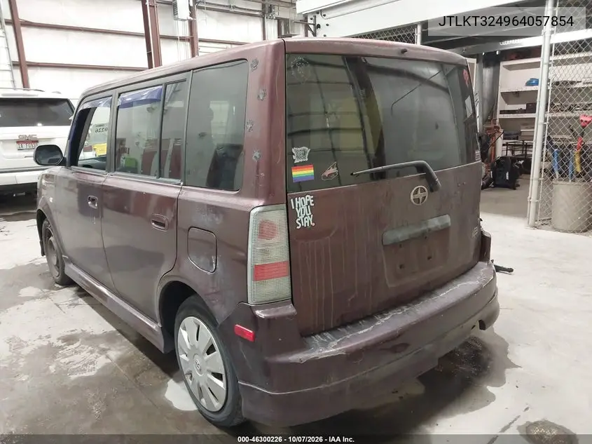 2006 SCION XB VIN JTLKT324964057854 — фото 3