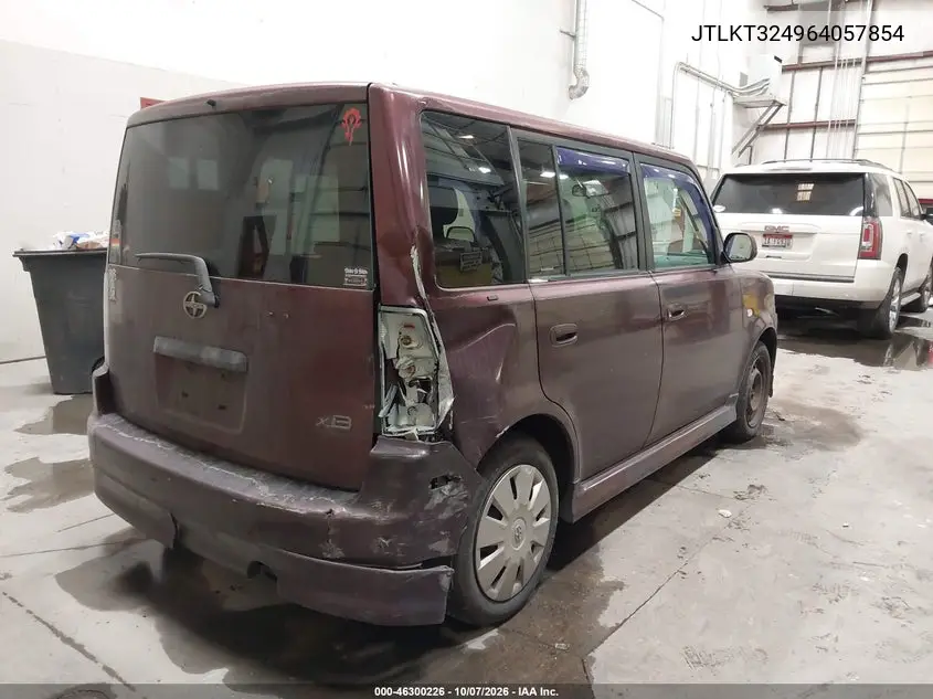 2006 SCION XB VIN JTLKT324964057854 — фото 4
