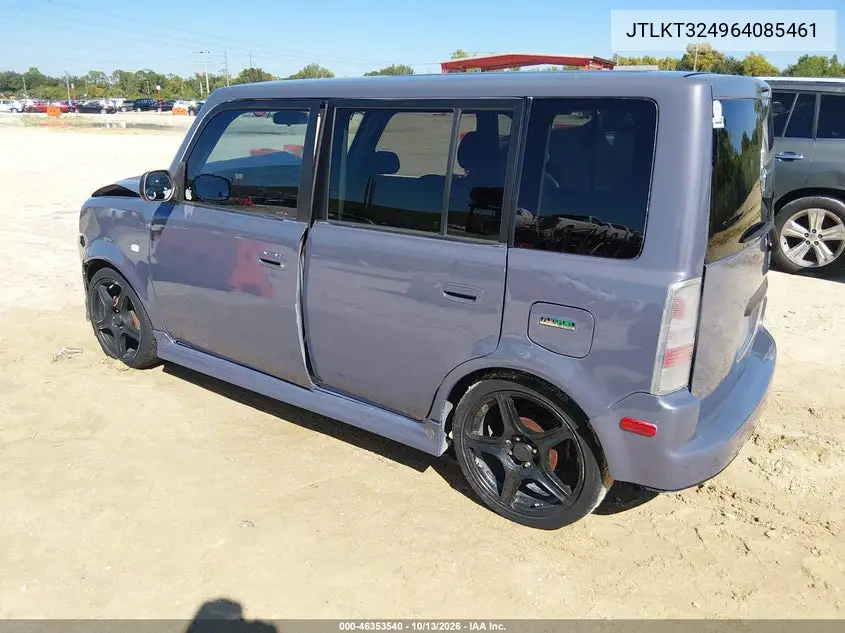 2006 SCION XB VIN JTLKT324964085461 — фото 3