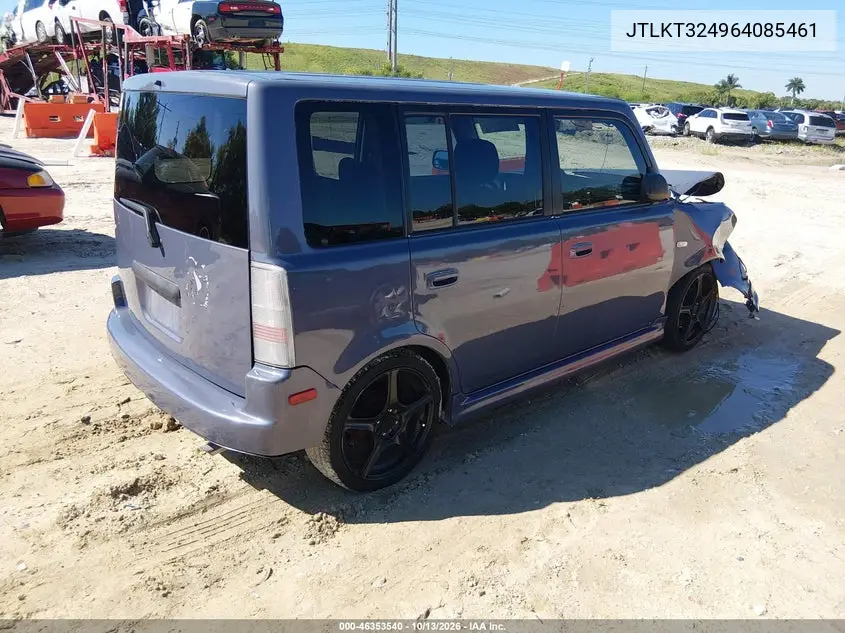 2006 SCION XB VIN JTLKT324964085461 — фото 4