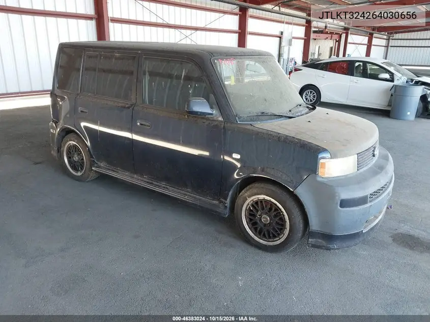 SCION XB 2006, VIN JTLKT324264030656