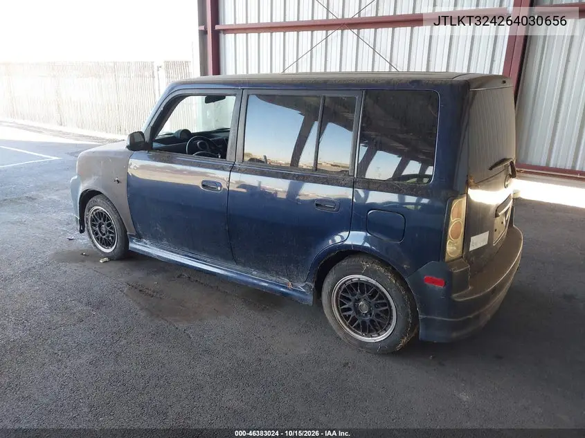 2006 SCION XB VIN JTLKT324264030656 — фото 3