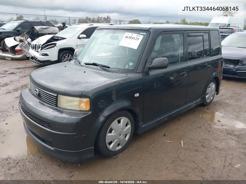 2006 SCION XB VIN JTLKT334464068145 — фото 2