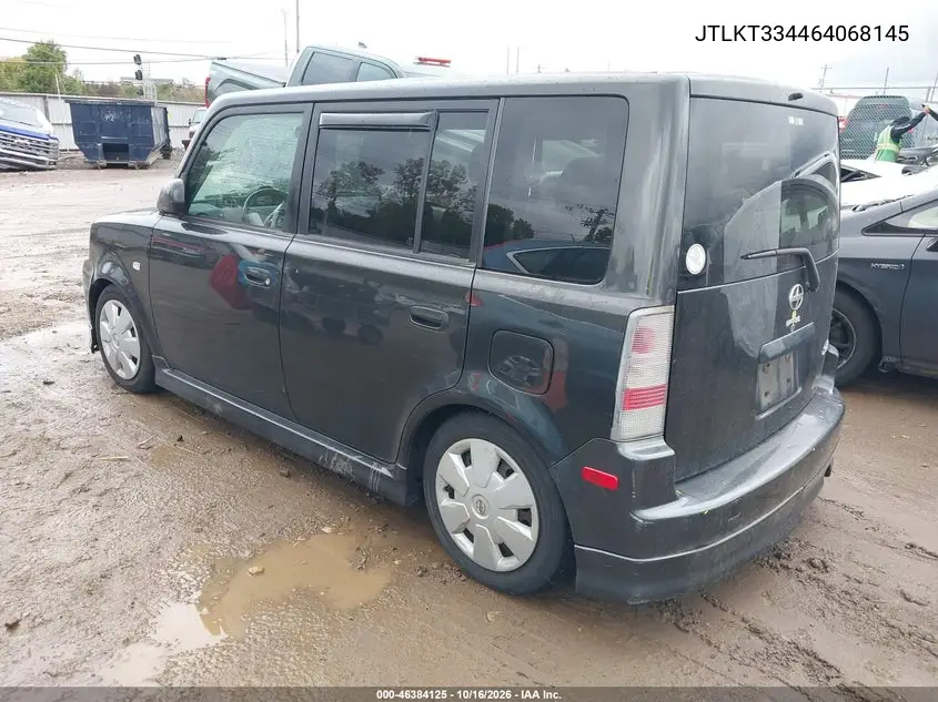 2006 SCION XB VIN JTLKT334464068145 — фото 3