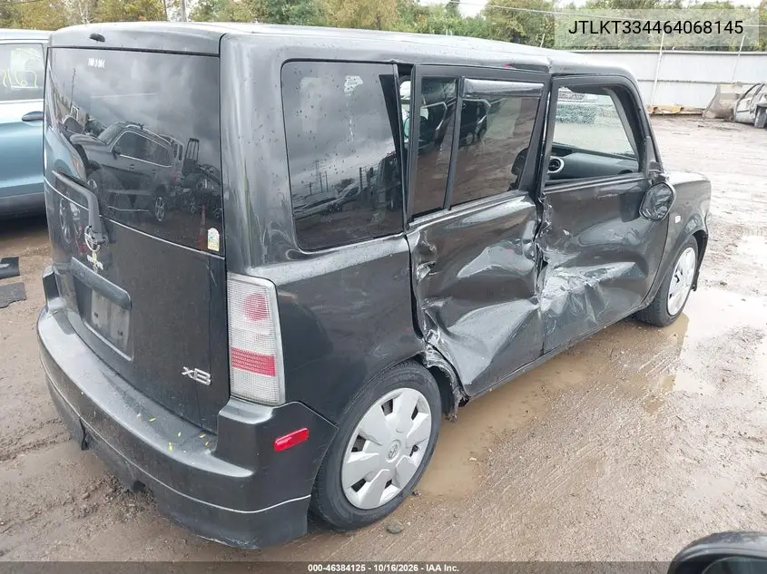 2006 SCION XB VIN JTLKT334464068145 — фото 4