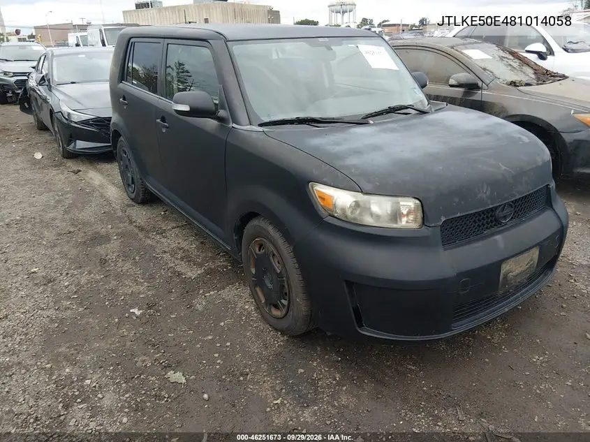 SCION XB 2008, VIN JTLKE50E481014058