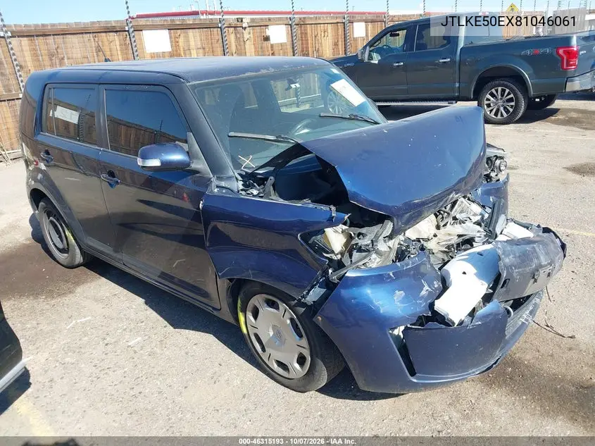 SCION XB 2008, VIN JTLKE50EX81046061