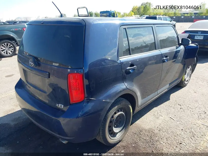 2008 SCION XB VIN JTLKE50EX81046061 — фото 4