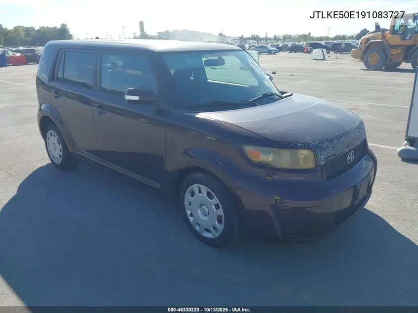 SCION XB 2009, VIN JTLKE50E191083727