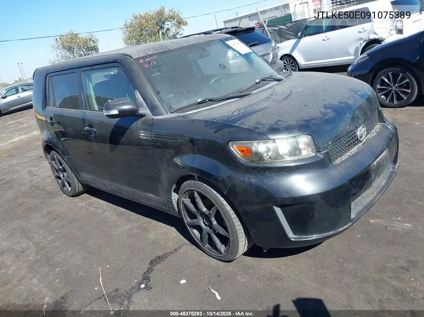 SCION XB 2009, VIN JTLKE50E091075389
