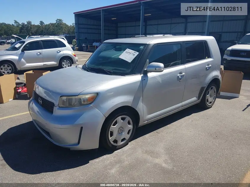 2010 SCION XB VIN JTLZE4FE4A1102811 — фото 2