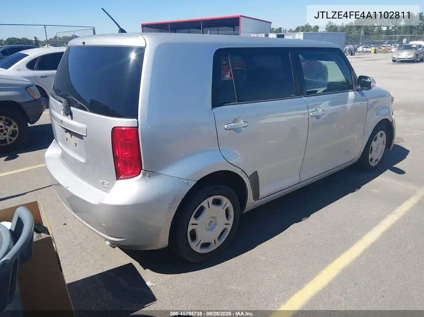 2010 SCION XB VIN JTLZE4FE4A1102811 — фото 4