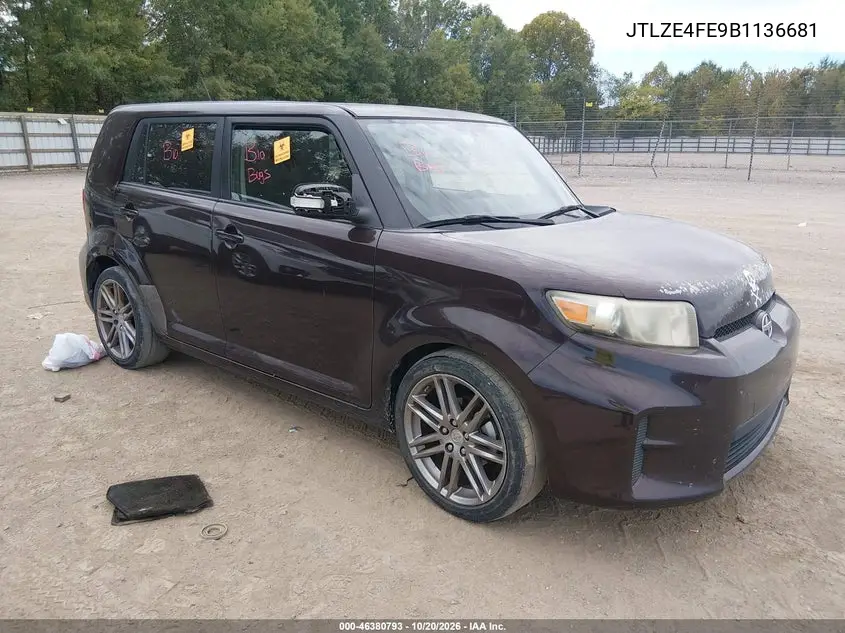 SCION XB 2011, VIN JTLZE4FE9B1136681