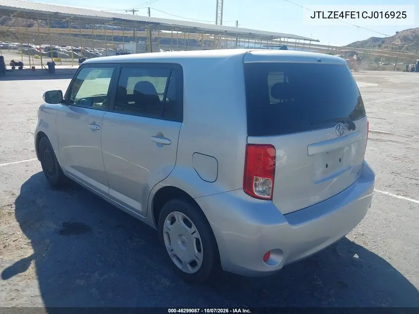 2012 SCION XB VIN JTLZE4FE1CJ016925 — фото 3