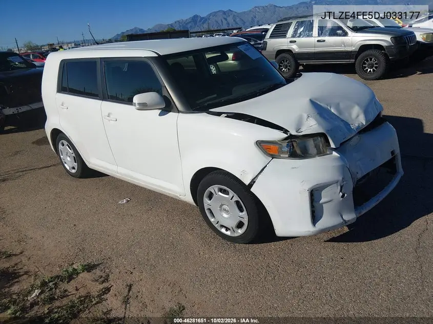 SCION XB 2013, VIN JTLZE4FE5DJ033177