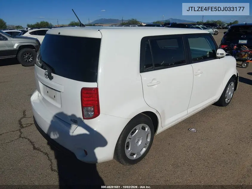 2013 SCION XB VIN JTLZE4FE5DJ033177 — фото 4