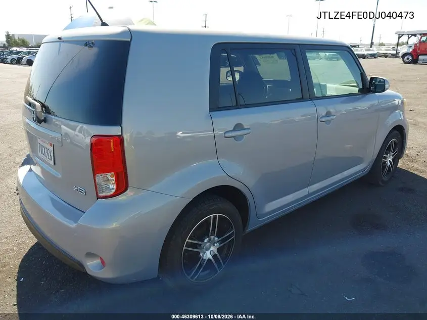 2013 SCION XB VIN JTLZE4FE0DJ040473 — фото 4