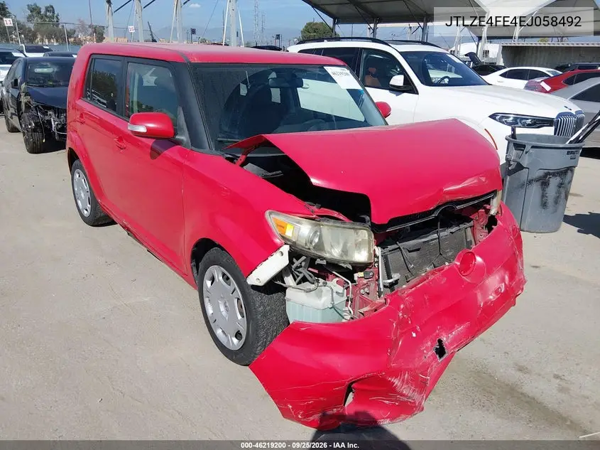 SCION XB 2014, VIN JTLZE4FE4EJ058492