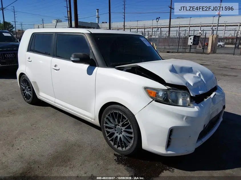 SCION XB 2015, VIN JTLZE4FE2FJ071596