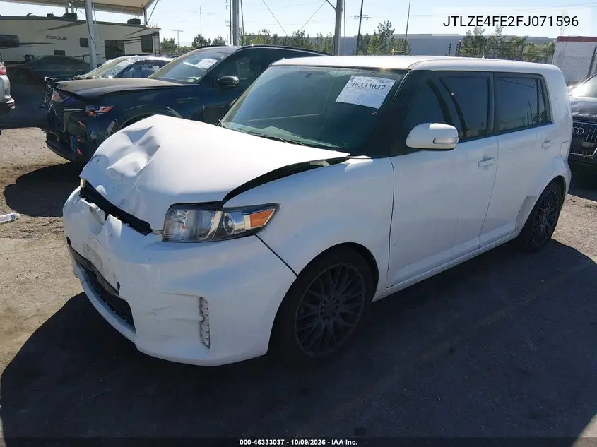2015 SCION XB VIN JTLZE4FE2FJ071596 — фото 2