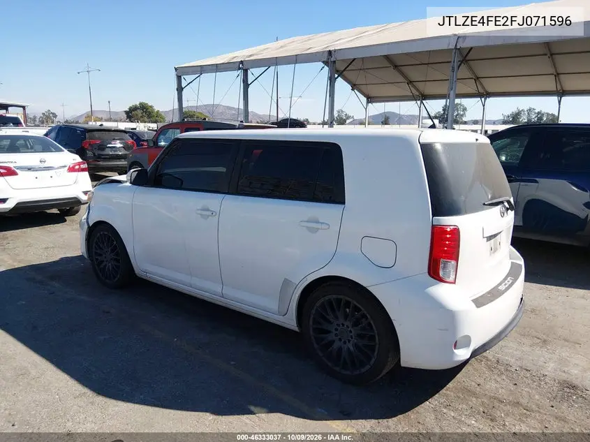 2015 SCION XB VIN JTLZE4FE2FJ071596 — фото 3