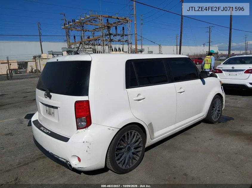 2015 SCION XB VIN JTLZE4FE2FJ071596 — фото 4