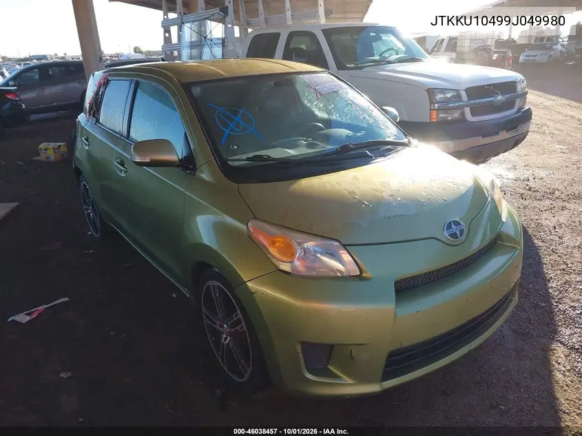 SCION XD 2009, VIN JTKKU10499J049980