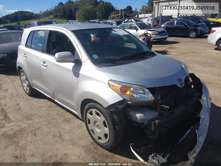 SCION XD 2009, VIN JTKKU10419J045938