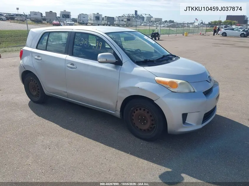 SCION XD 2009, VIN JTKKU10459J037874
