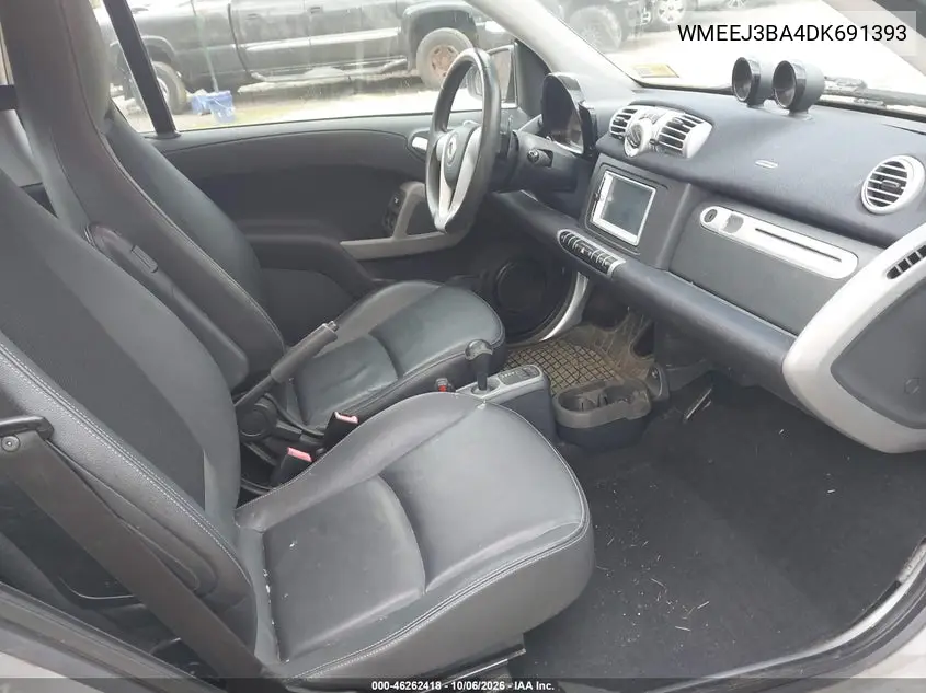 2013 SMART FORTWO VIN WMEEJ3BA4DK691393 — фото 5