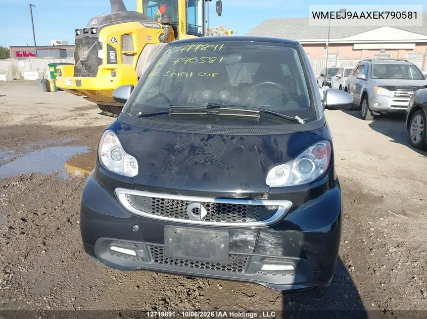 2014 SMART FORTWO VIN WMEEJ9AAXEK790581 — фото 13