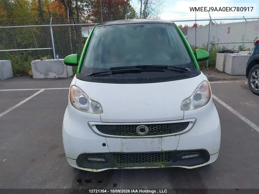 2014 SMART FORTWO VIN WMEEJ9AA0EK780917 — фото 13