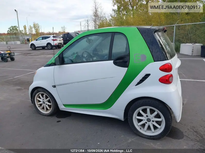 2014 SMART FORTWO VIN WMEEJ9AA0EK780917 — фото 15