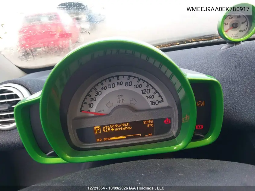 2014 SMART FORTWO VIN WMEEJ9AA0EK780917 — фото 16
