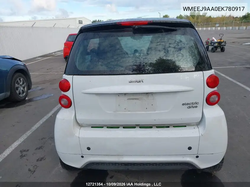 2014 SMART FORTWO VIN WMEEJ9AA0EK780917 — фото 17