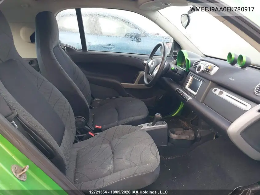 2014 SMART FORTWO VIN WMEEJ9AA0EK780917 — фото 5