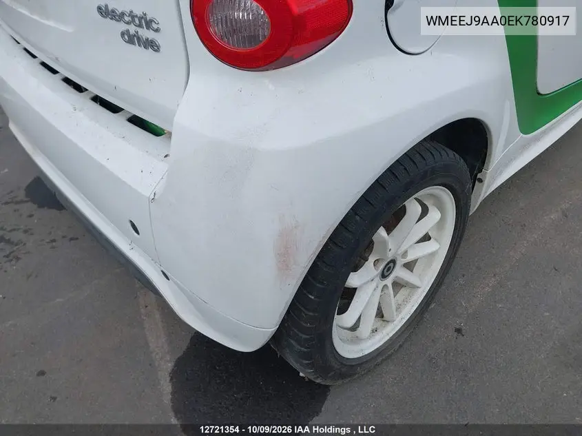 2014 SMART FORTWO VIN WMEEJ9AA0EK780917 — фото 6