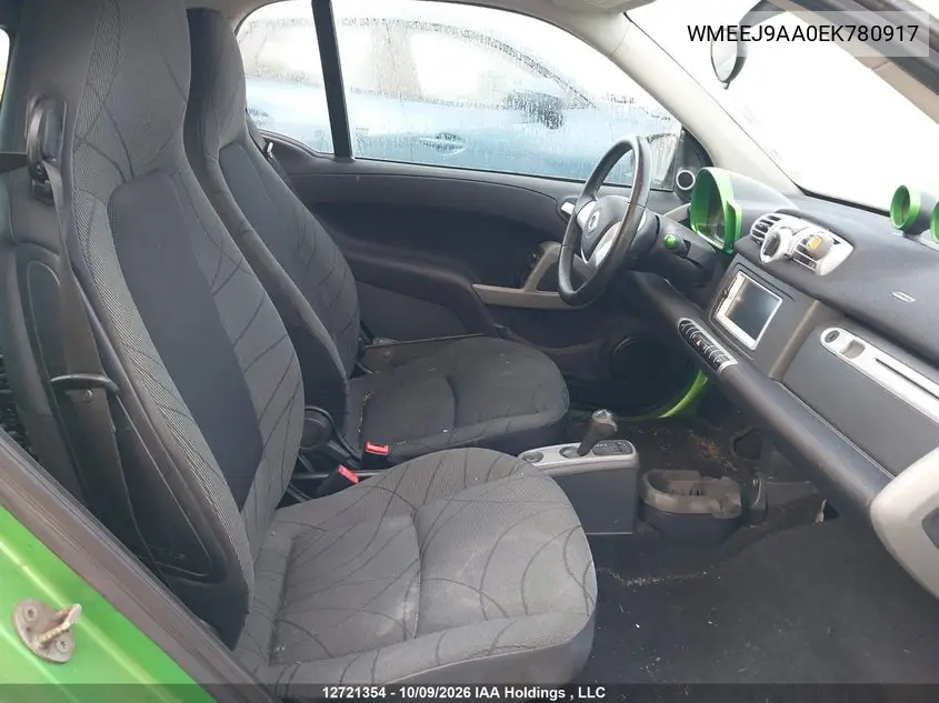 2014 SMART FORTWO VIN WMEEJ9AA0EK780917 — фото 8