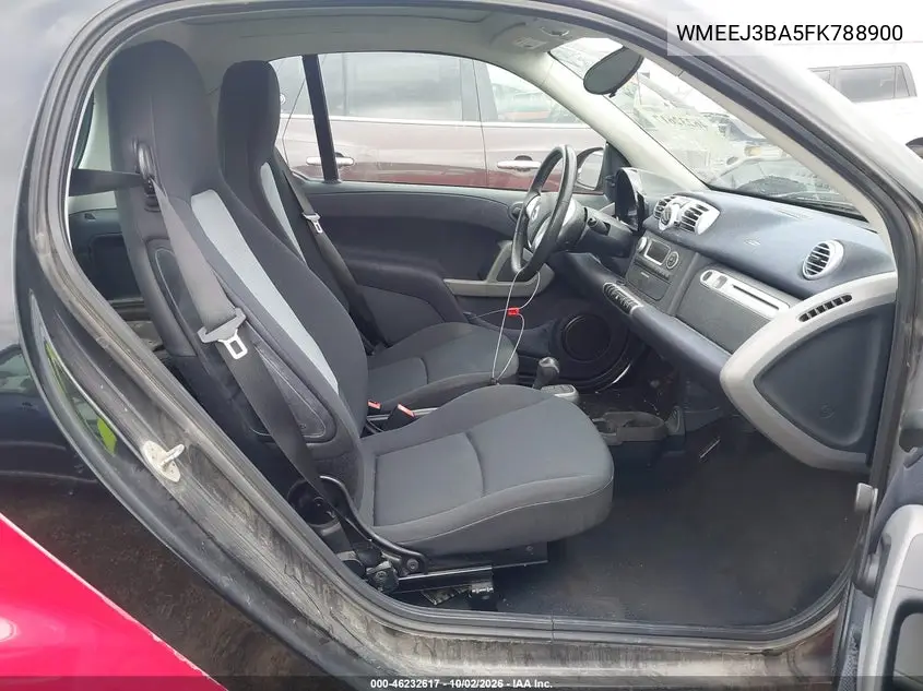 2015 SMART FORTWO VIN WMEEJ3BA5FK788900 — фото 5