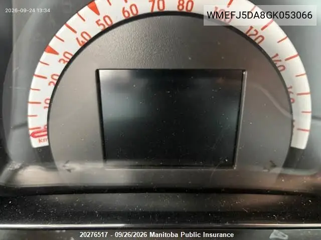 2016 SMART FORTWO VIN WMEFJ5DA8GK053066 — фото 6