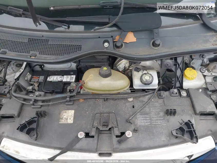 2016 SMART FORTWO VIN WMEFJ5DA8GK072054 — фото 10