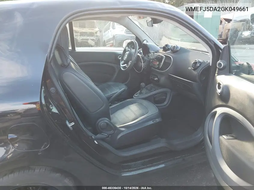 2016 SMART FORTWO VIN WMEFJ5DA2GK049661 — фото 5