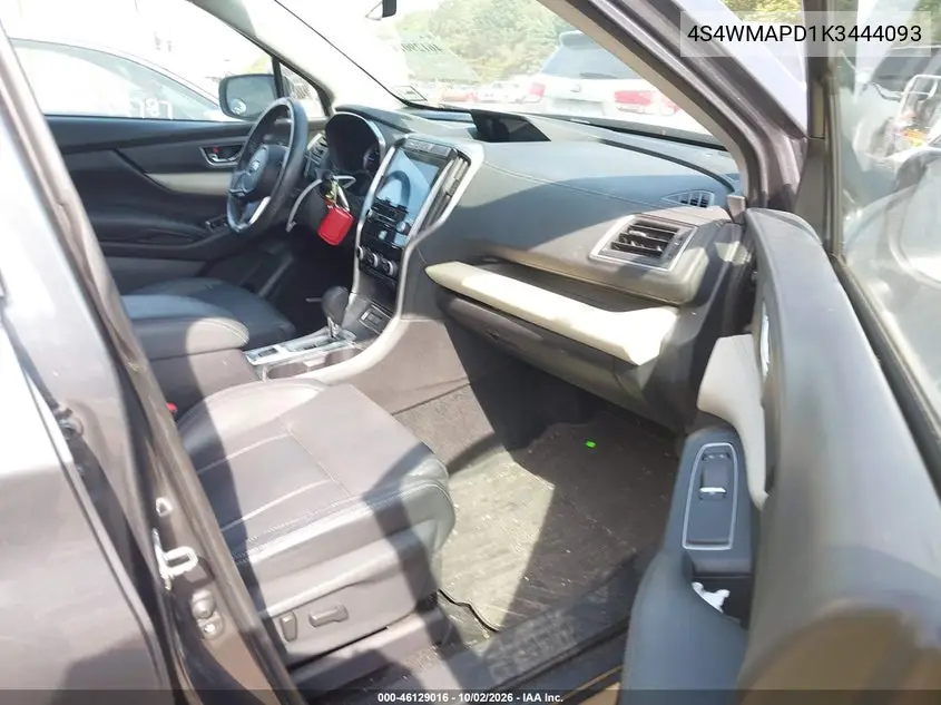 2019 SUBARU ASCENT VIN 4S4WMAPD1K3444093 — фото 5