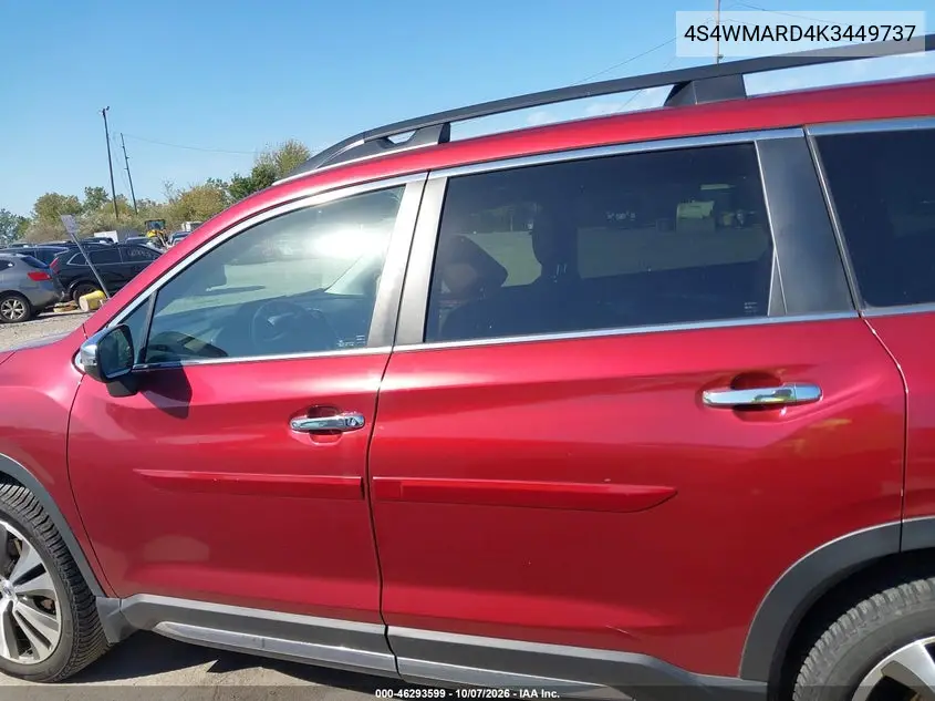 2019 SUBARU ASCENT VIN 4S4WMARD4K3449737 — фото 15