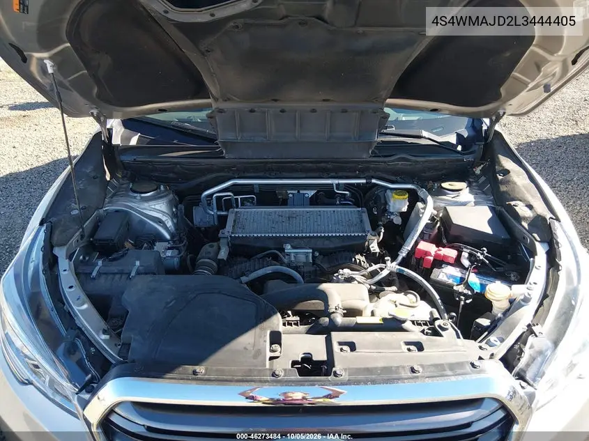 2020 SUBARU ASCENT VIN 4S4WMAJD2L3444405 — фото 10