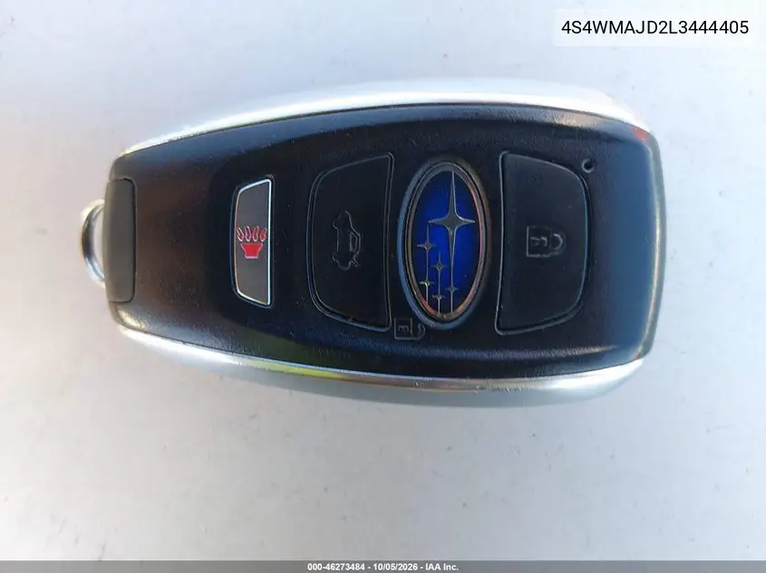 2020 SUBARU ASCENT VIN 4S4WMAJD2L3444405 — фото 11