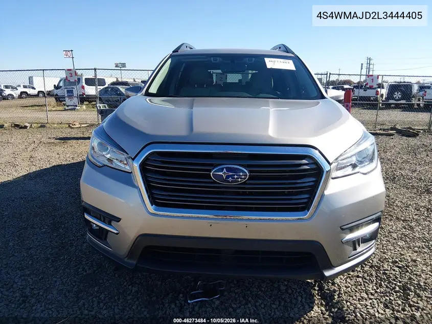 2020 SUBARU ASCENT VIN 4S4WMAJD2L3444405 — фото 12