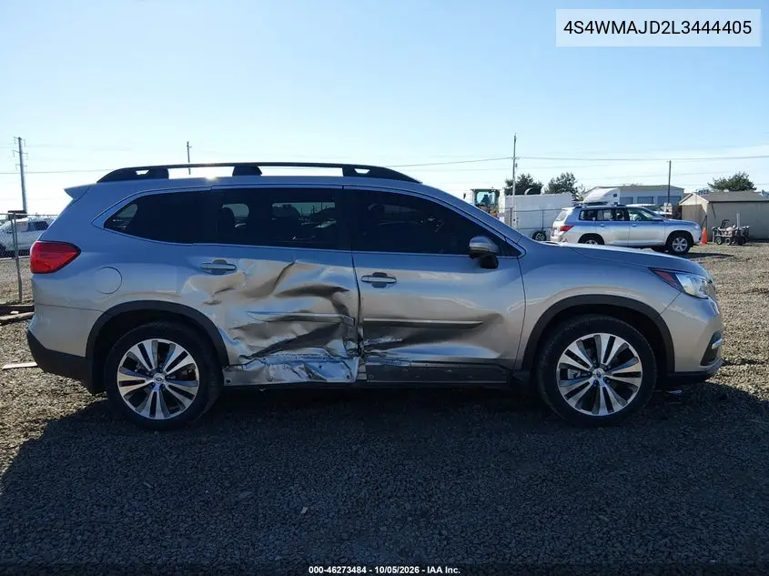 2020 SUBARU ASCENT VIN 4S4WMAJD2L3444405 — фото 13