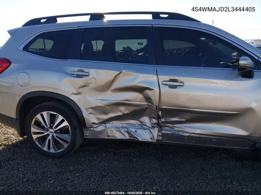 2020 SUBARU ASCENT VIN 4S4WMAJD2L3444405 — фото 6